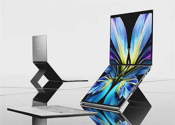 酷睿Ultra X9芯片搭配双2.8K OLED屏，华硕灵耀14 双屏 2026堪称办公领域的得力助手！