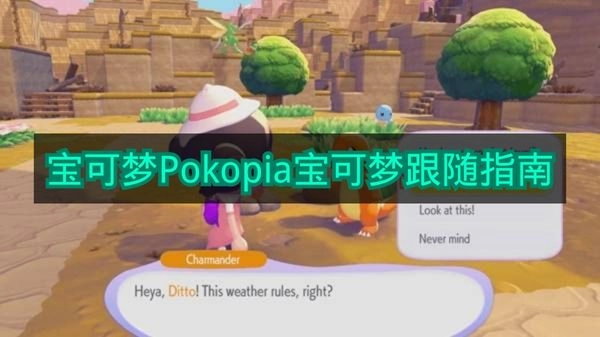 《宝可梦Pokopia》宝可梦跟随系统使用指南