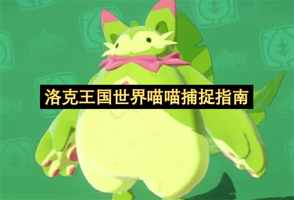 洛克王国世界喵喵捕捉指南