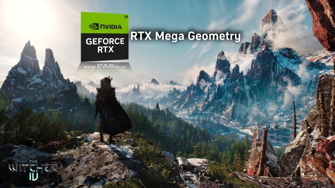 《巫师4》运用RTXMegaGeometry技术，实现更高帧率与更低显存占用