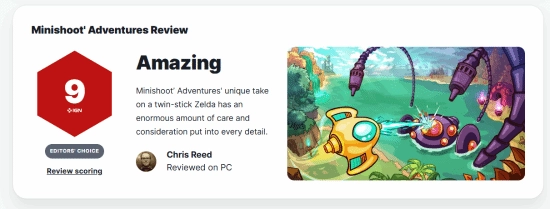 IGN為《小飛船大冒險(xiǎn)》打出9分！趣味性在通關(guān)后依然延續(xù)