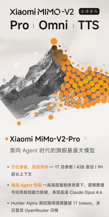 小米推出三款自研的MiMo-V2系列模型