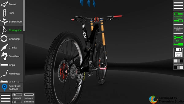 自行车配置器3d游戏绿色版图2