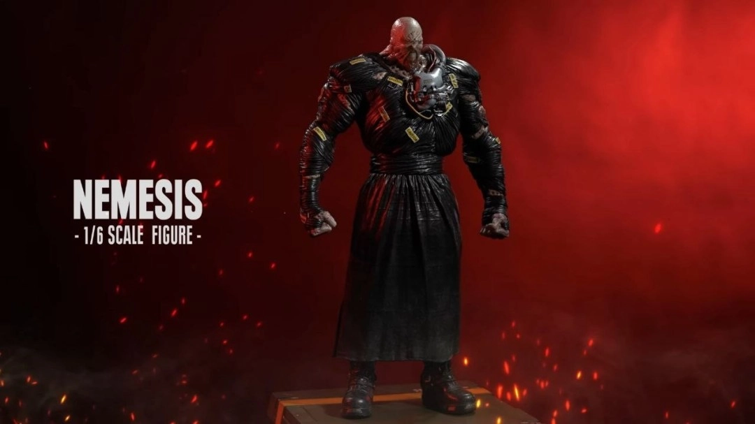 《生化危机3：重制版》追踪者手办公布为系列30周年献礼