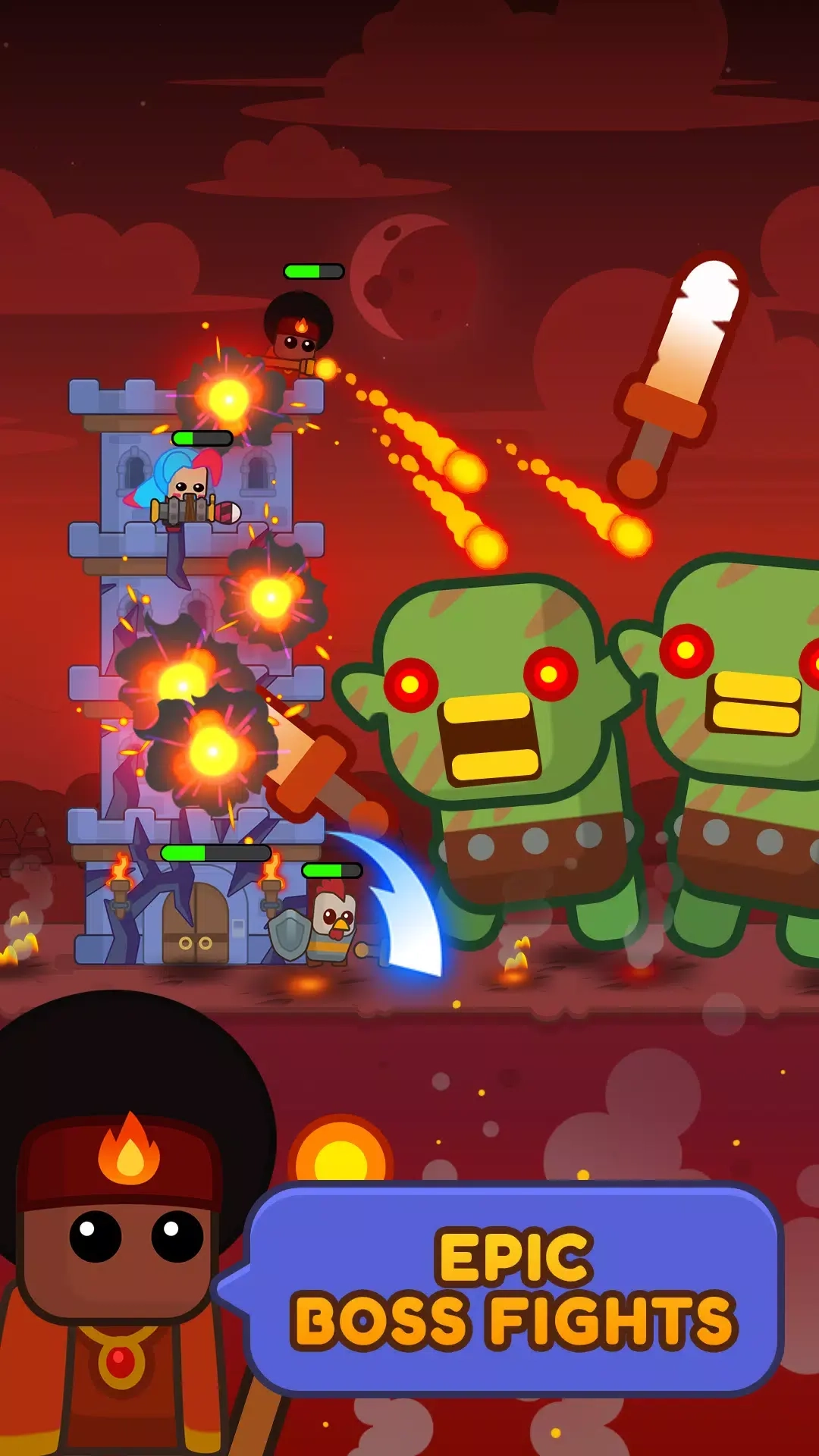 夜色尖塔塔防官方最新版图2