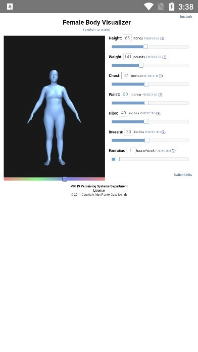 body visualizer最新免费版图1