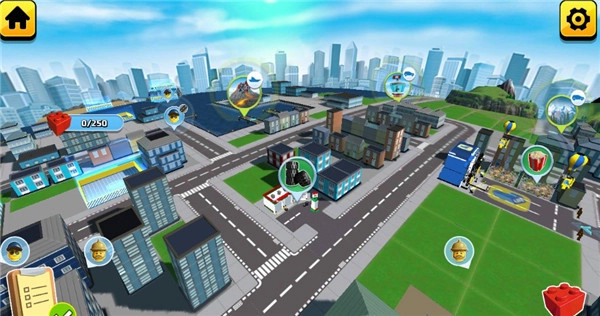 乐高我的城市2火山版图1