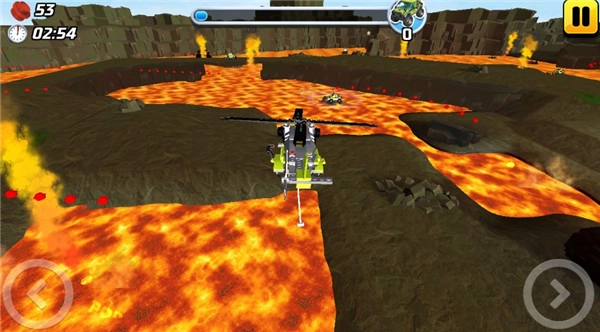 乐高我的城市2火山版图3