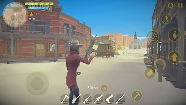 红色西部皇家汉化版图1