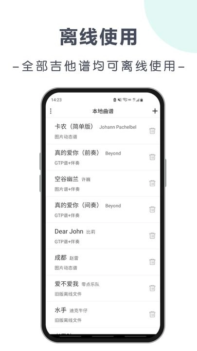 爽翻吉他谱免费原版图3