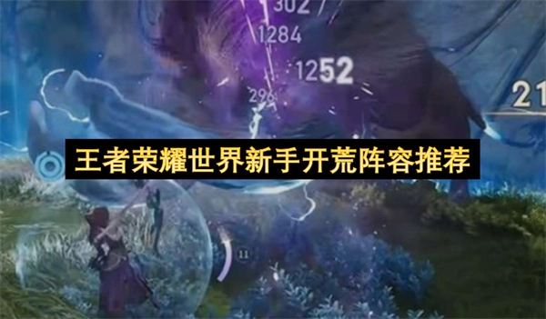 王者荣耀世界新手初期开荒阵容选择指南