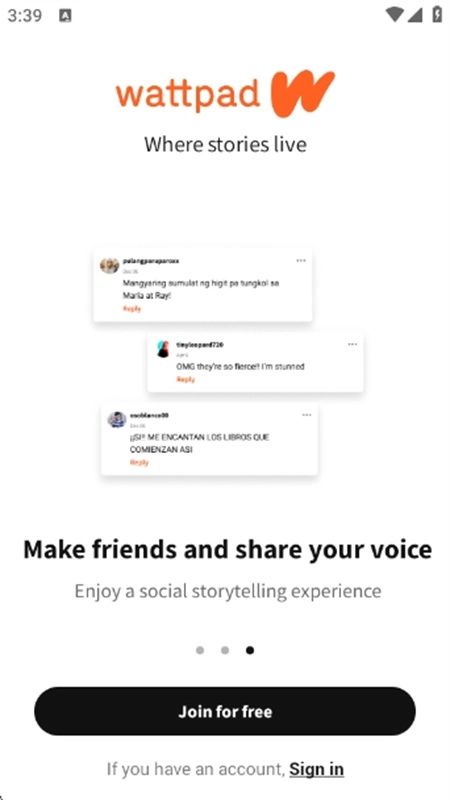 Wattpad国际版图1