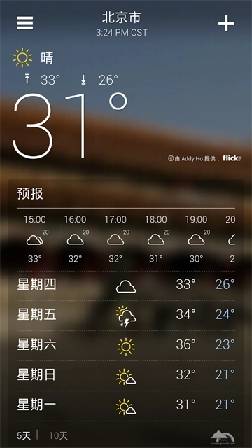 雅虎天气软件手机最新版图2
