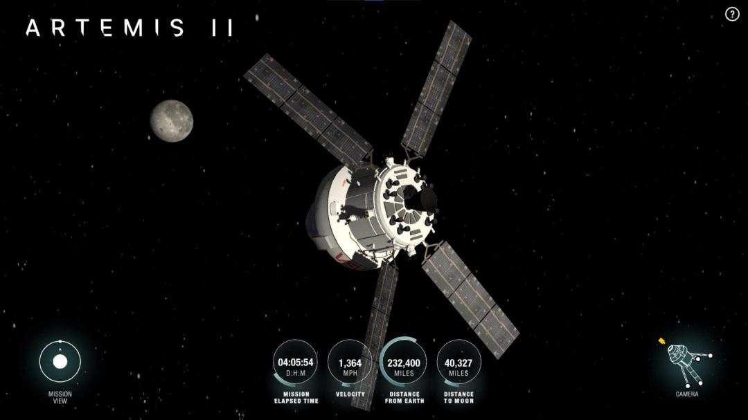 NASA登月追踪器竟是游戏设计专业毕业生用Unity制作的