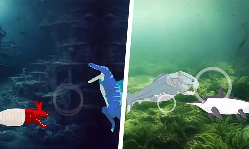 巨齿鲨与海怪搏斗手游直装版图4