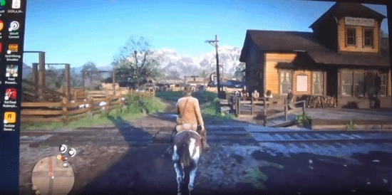 《荒野大镖客：救赎2》玩家以每日4帧的节奏游玩，雪山部分耗时12小时