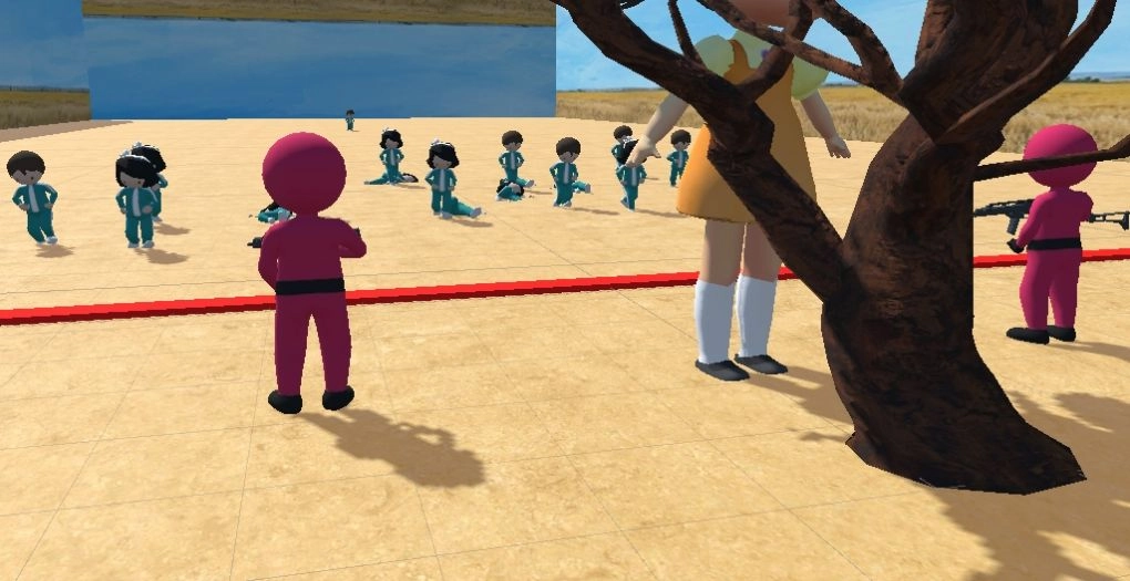 鱿鱼红绿灯游戏正版图3