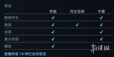 《神探杰克鼠》游戏语言支持情况说明