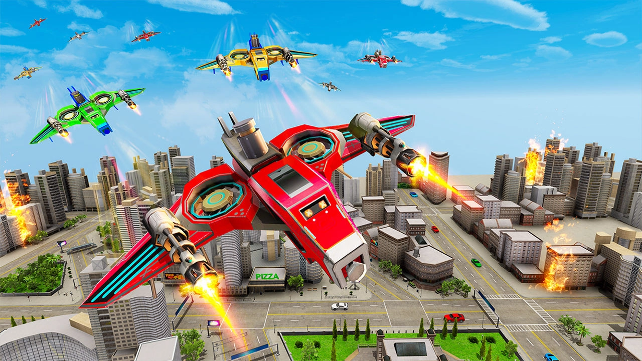 无人机机器人游戏正版图2