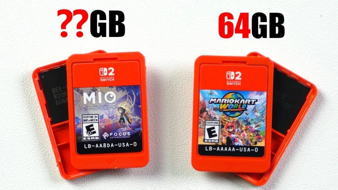 外网技术达人拆解Switch2卡带透露出小容量卡带或将广泛应用