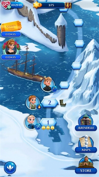 冰雪奇缘冰纷乐直装游戏版图2