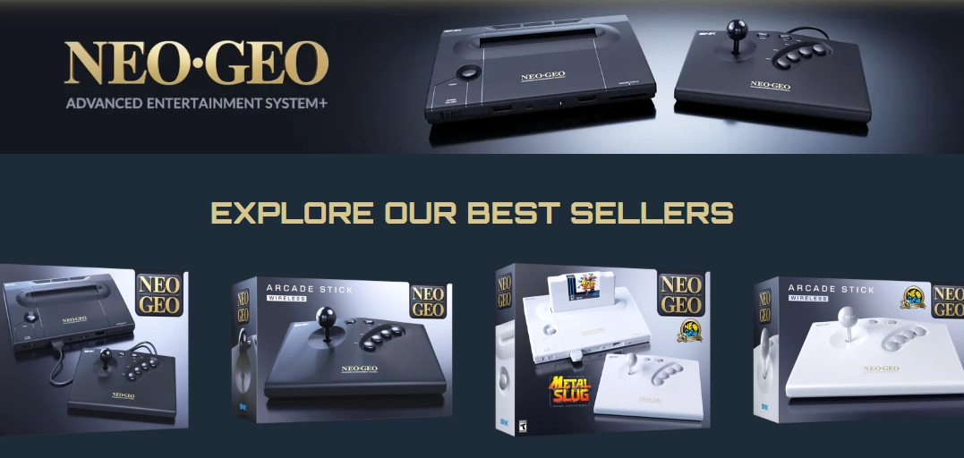 SNK经典主机NEOGEOAES+复刻版即将回归11月12日正式上市