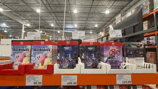 Switch 2第一方游戏迎来史低折扣！三款大作价格直接减半