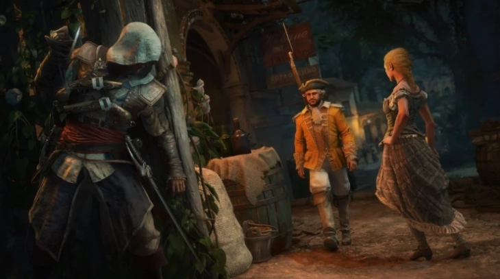 《刺客信条：黑旗》重制版中爱德华的全新造型由育碧正式公布