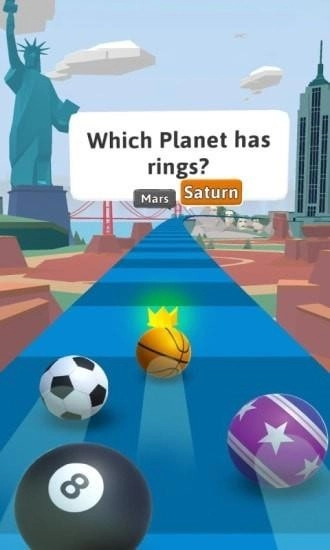 球球赛跑版图1