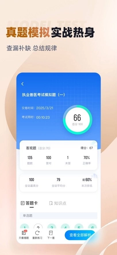 执业兽医考试聚题库正版图1