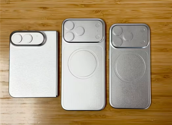 苹果iPhone 18 Pro/Pro Max金属机模曝光：相机模组更厚了，可变光圈首次应用