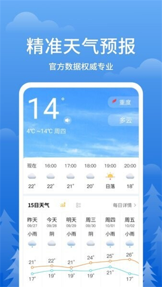 即刻天气预报(1)
