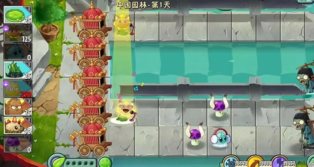 植物大战僵尸2(SHUTTLE)版图1