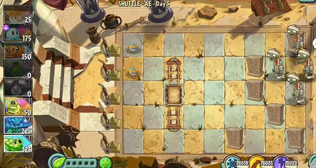 植物大战僵尸2(SHUTTLE)版图2