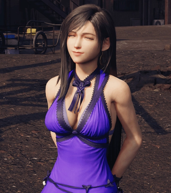 蒂法角色模型增加布料 玩家直呼难以接受