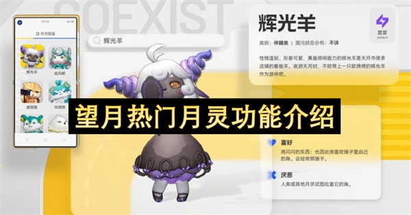 月灵功能介绍&mdash;&mdash;望月热门推荐