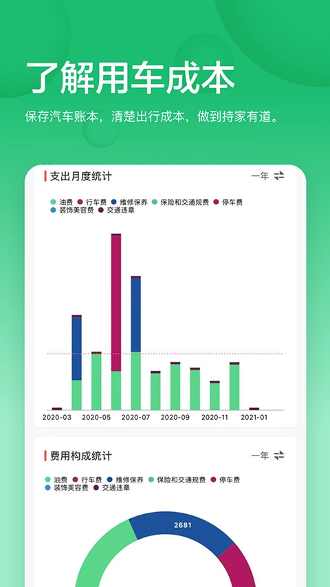 小熊油耗助手无广告版图4