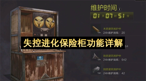 失控进化保险柜功能深度解读
