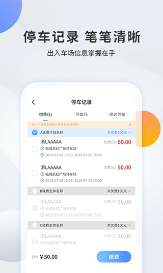 千岛停车自助缴费安卓版图4