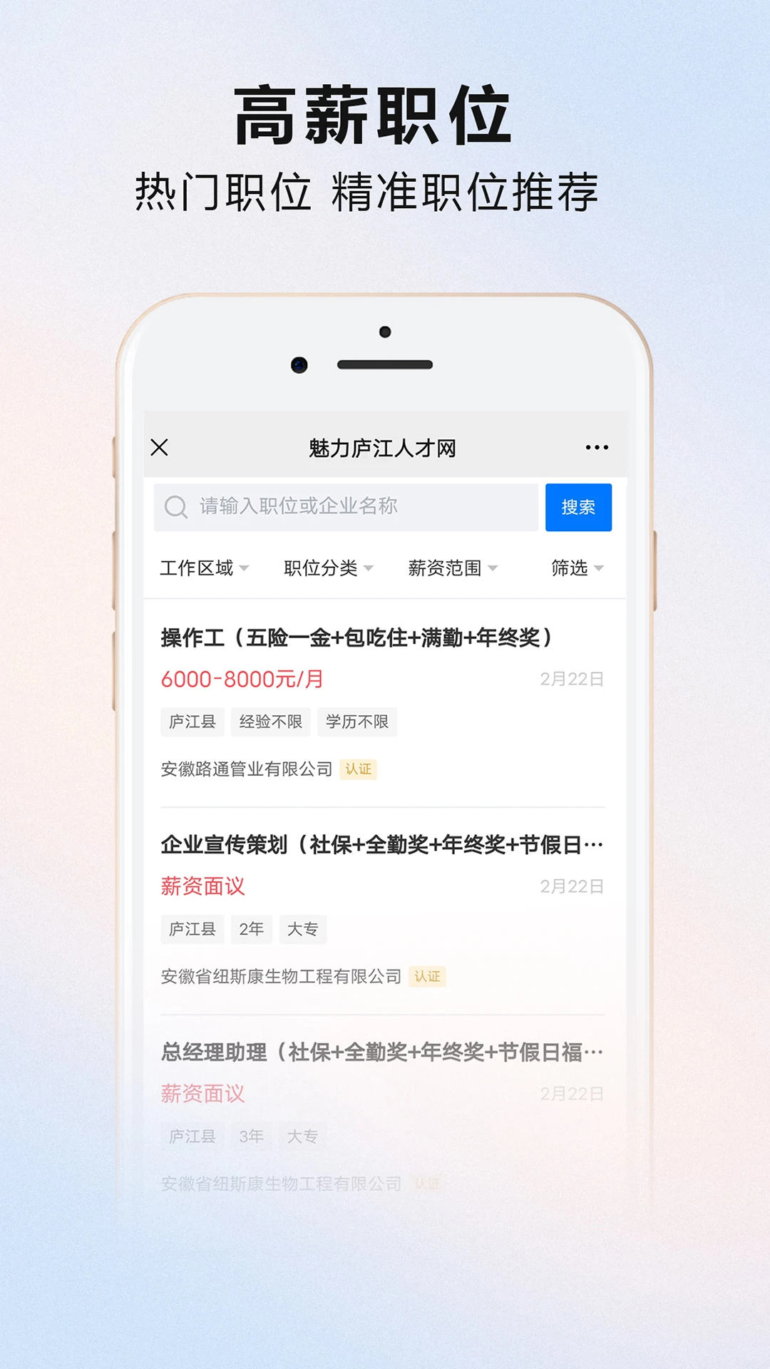 魅力庐江人才网(1)