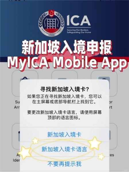 myica mobile新加坡入境申报安卓免费版图2