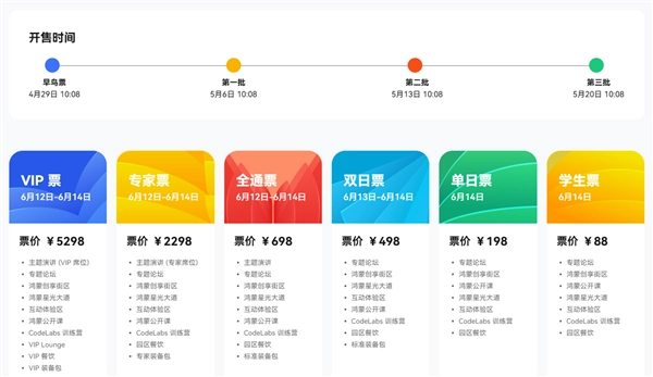 鸿蒙7.0蓄势待发！华为开发者大会HDC2026正价票正式开售
