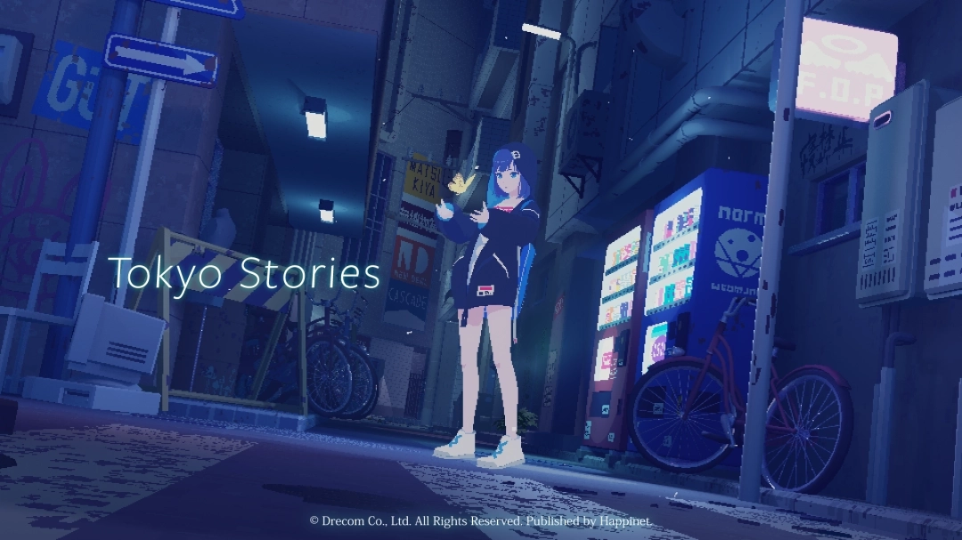Happinet将发行冒险游戏《Tokyo Stories》，该作还会在BitSummit上展出！