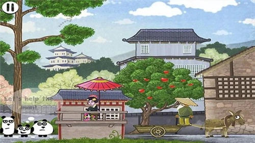 三只熊猫在日本手机免费版图2