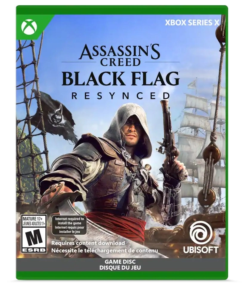 Xbox实体游戏全新封面设计曝光！包含《刺客信条：黑旗 记忆重置》在内的多款游戏亮相
