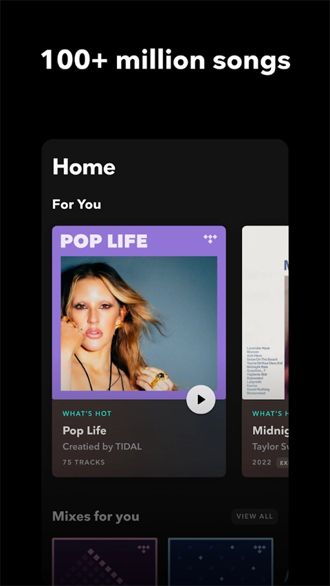 TIDAL音乐中文版截图0