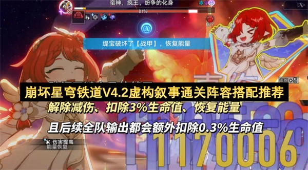 崩坏星穹铁道V4.2虚构叙事玩法通关阵容搭配指南