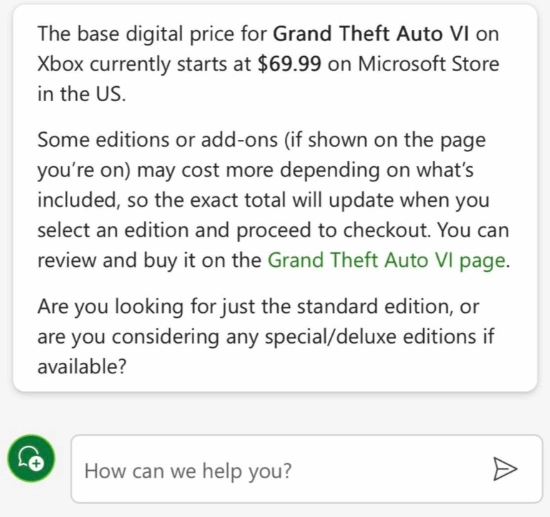 Xbox“官方”失言？《GTA6》最终售价被曝光