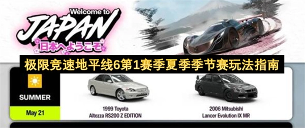 极限竞速地平线6 S1夏季季节赛玩法指南