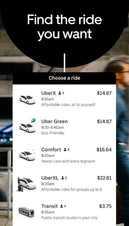 优步Uber打车(3)